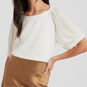 Banana‎ Republic - Balloon sleeve top size XS